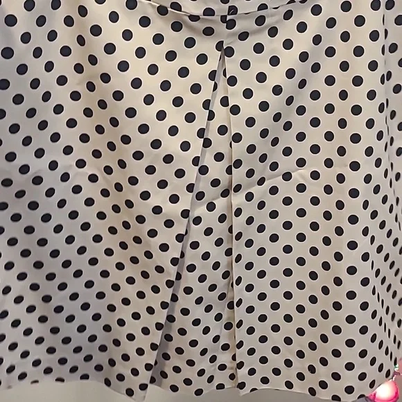 Valerie bertinelli polka dot skirt, with back zipper. - Picture 4 of 4